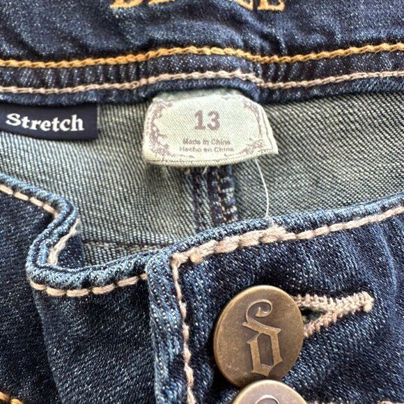 NWT Decree Bootcut Jeans Juniors 13 – Dark Wash Stretch Denim - Picture 3 of 7